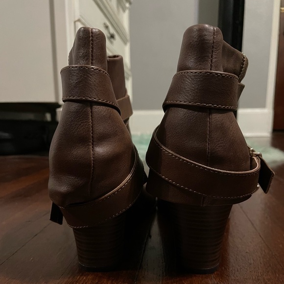 Dark brown women’s ankle boots size 12 - Picture 6 of 10